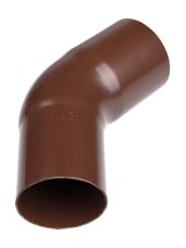 Painutatud  toru Ø 110 mm/45° pruun