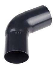 Painutatud  toru Ø 90 mm/60° must