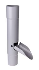 Kaldasendis väljaviik  torule Ø 110 mm hall