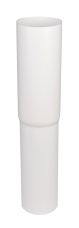 Allaviigutoru alumine  ots Ø 90 mm valge